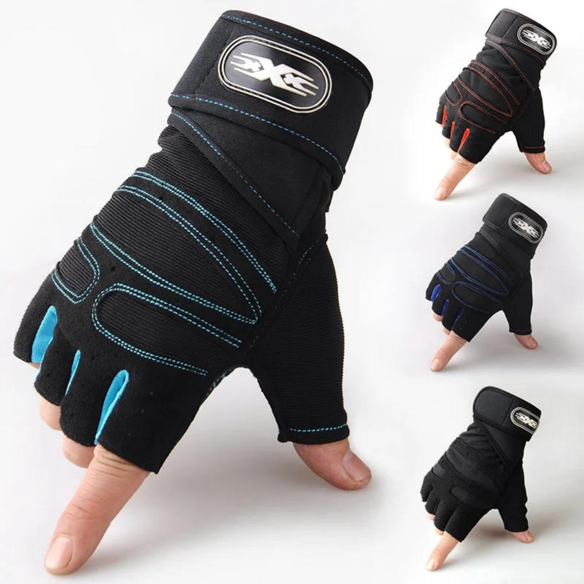Weightlifting Gloves - قفازات رياضية للرجال والنساء لرفع الأثقال