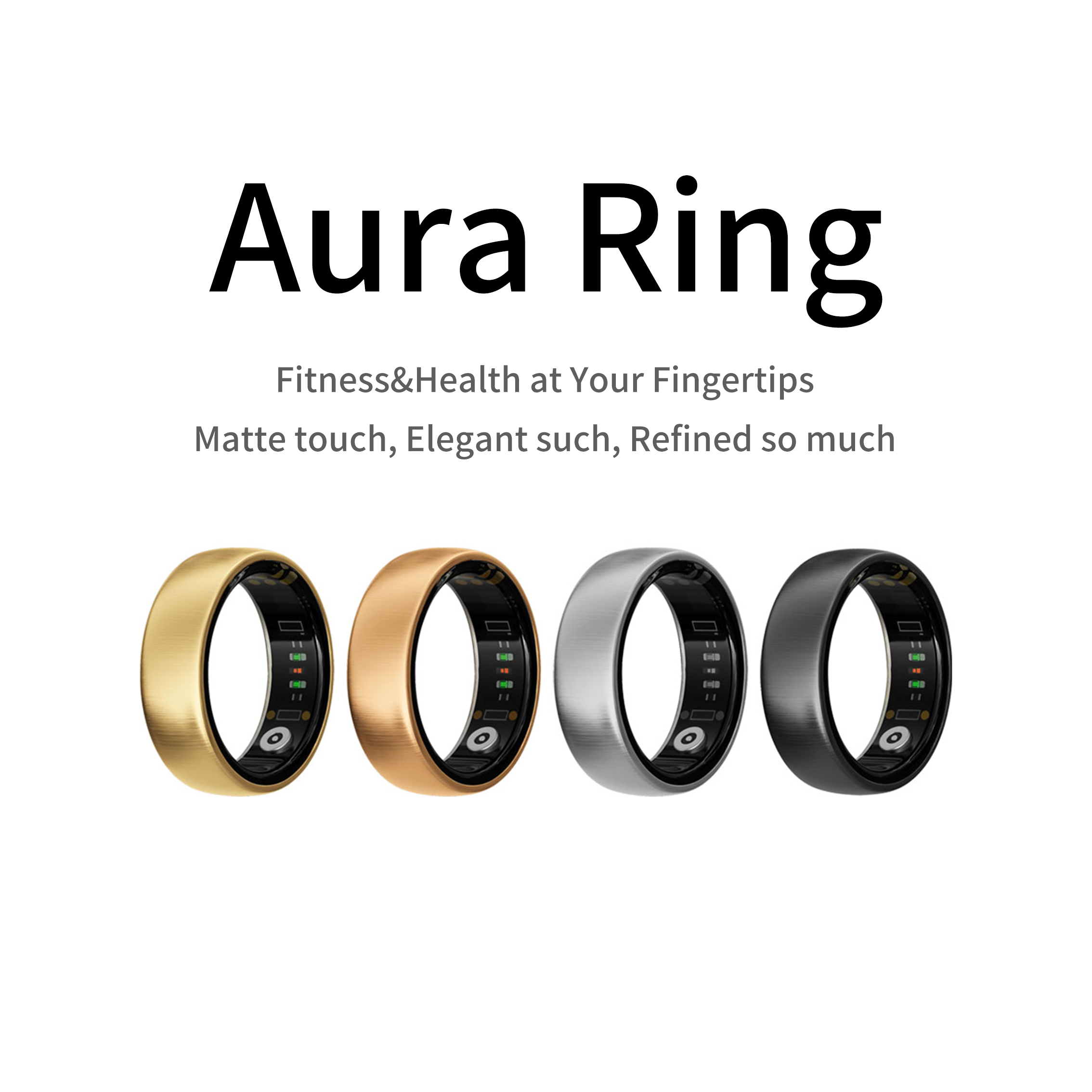 Gymnastic Ring - خاتم ذكي AURA مات للرياضة واللياقة