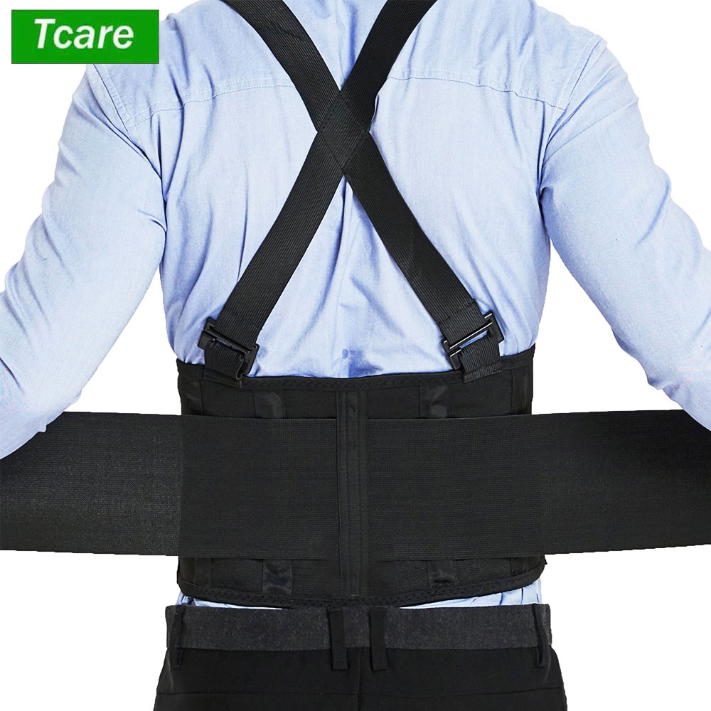 Crossfit Belt - حزام دعم الخصر قابل للتعديل، دعامة