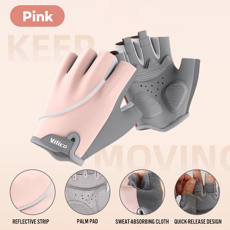 Weightlifting Gloves - قفازات صيفية قابلة للتنفس لركوب الدراجات،