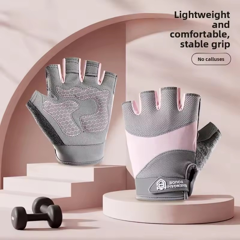 Weightlifting Gloves - قفازات ركوب الدراجات الخارجية نصف الأصابع