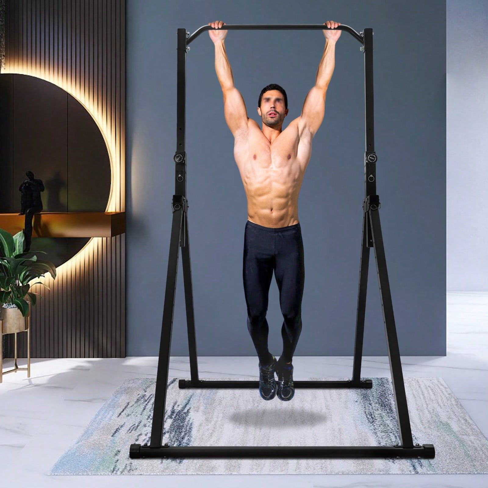 محطة تمارين السحب المثلثية، قض - مراجعة Pull Up Bar وسعره