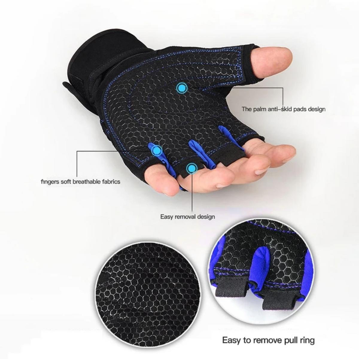 قفازات رياضية للرجال والنساء ل - مراجعة Weightlifting Gloves وسعره