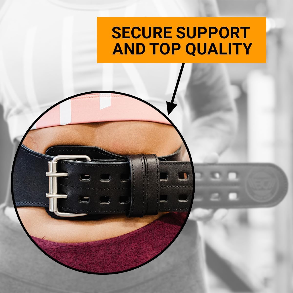 حزام رفع أثقال من الجلد للتمري - مراجعة Lifting Belt وسعره