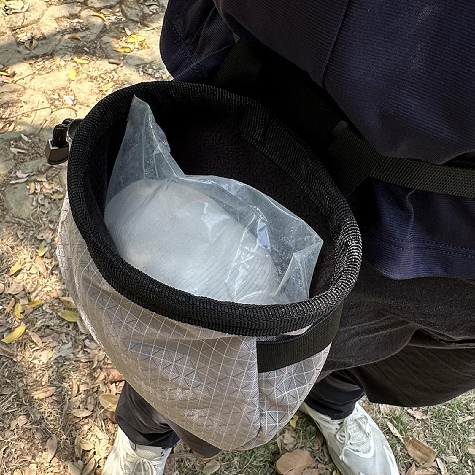 حقيبة طباشير لتسلق الصخور مقاو - مراجعة Chalk Bag وسعره
