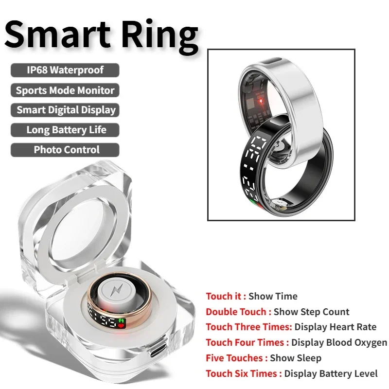 SR08 حلقة ذكية للرجال والنساء  - مراجعة Gymnastic Ring وسعره