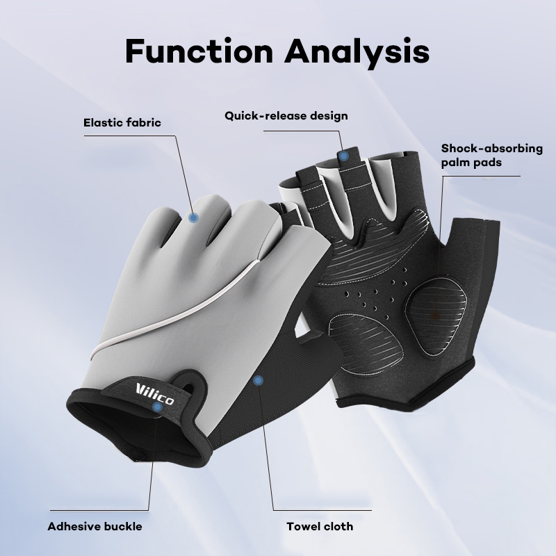 قفازات صيفية قابلة للتنفس لركو - مراجعة Weightlifting Gloves وسعره