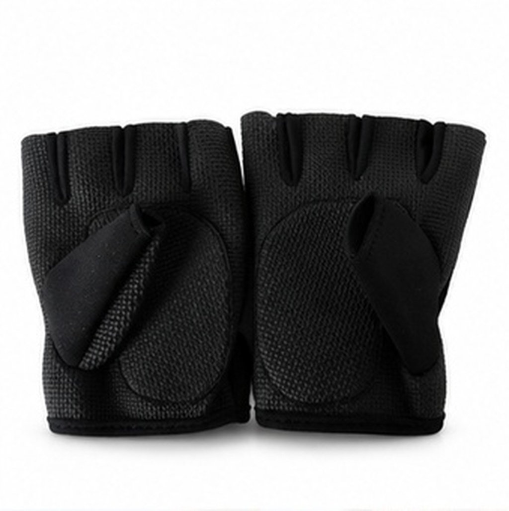 قفازات ركوب الدراجات السوداء ن - مراجعة Weightlifting Gloves وسعره