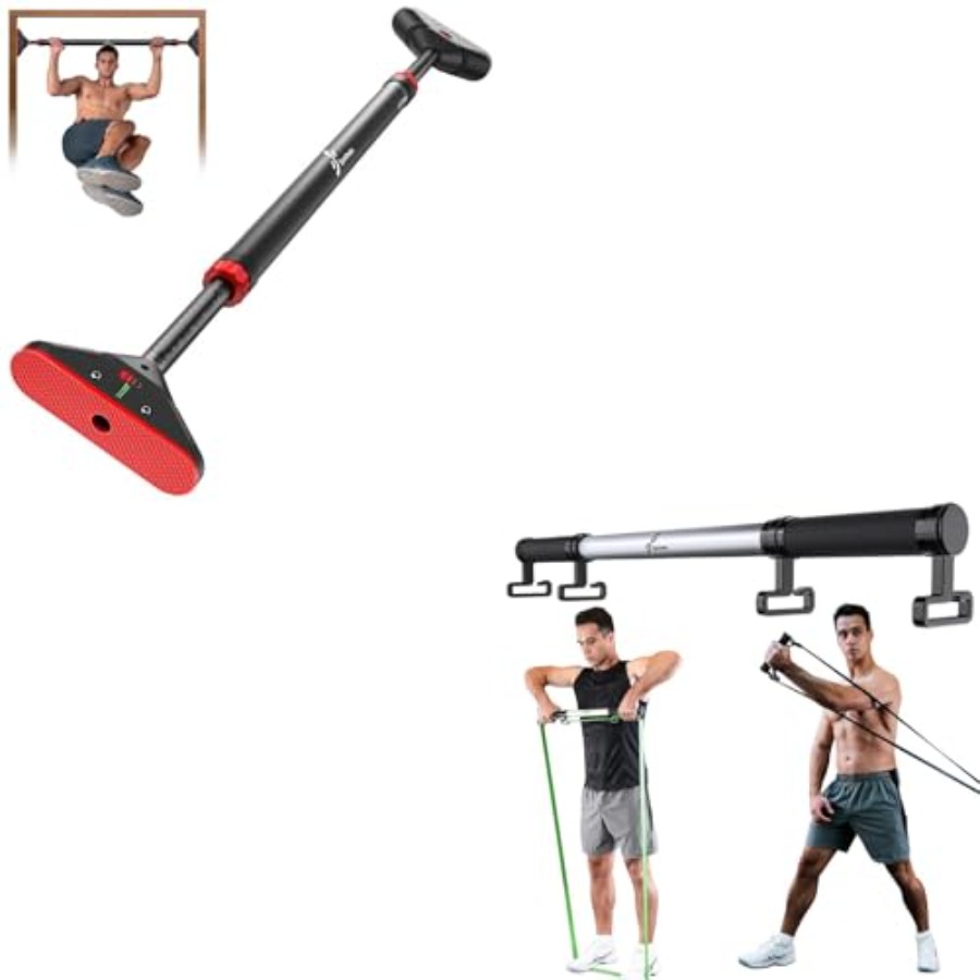 قضيب تمارين السحب للباب مع مقا - مراجعة Pull Up Bar وسعره