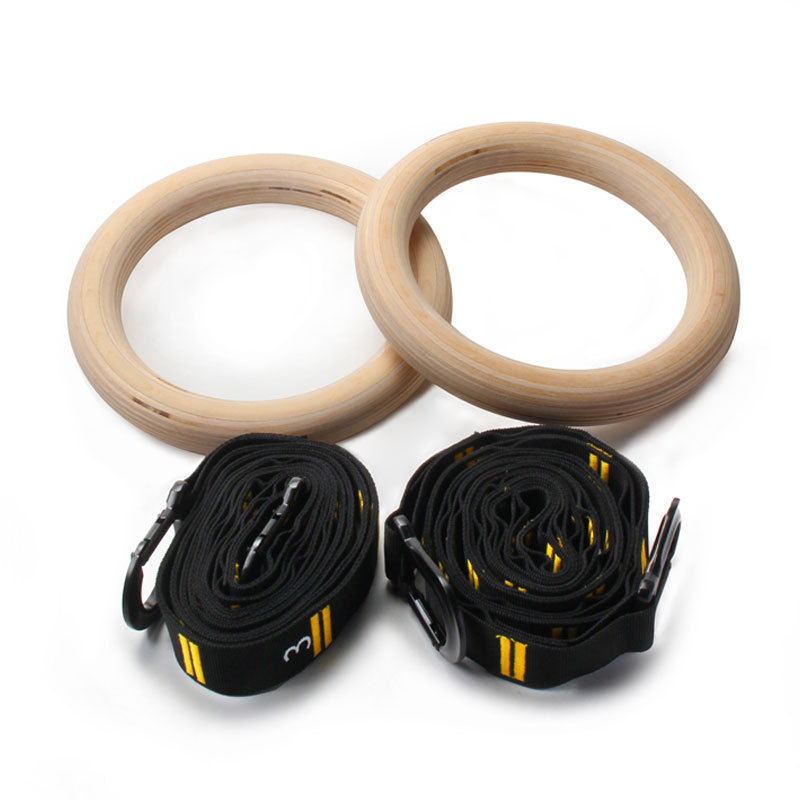 حلقات جمباز خشبية قابلة للتعلي - مراجعة Gymnastic Ring وسعره